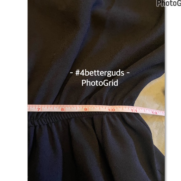 NEW Nocturne Elbise Siyah Drape Front High Neck Mini Dress EU 38 Medium 6 / 8 - Picture 10 of 16